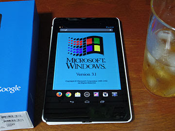 Nexus7 13 買い直しました Amazing Foods