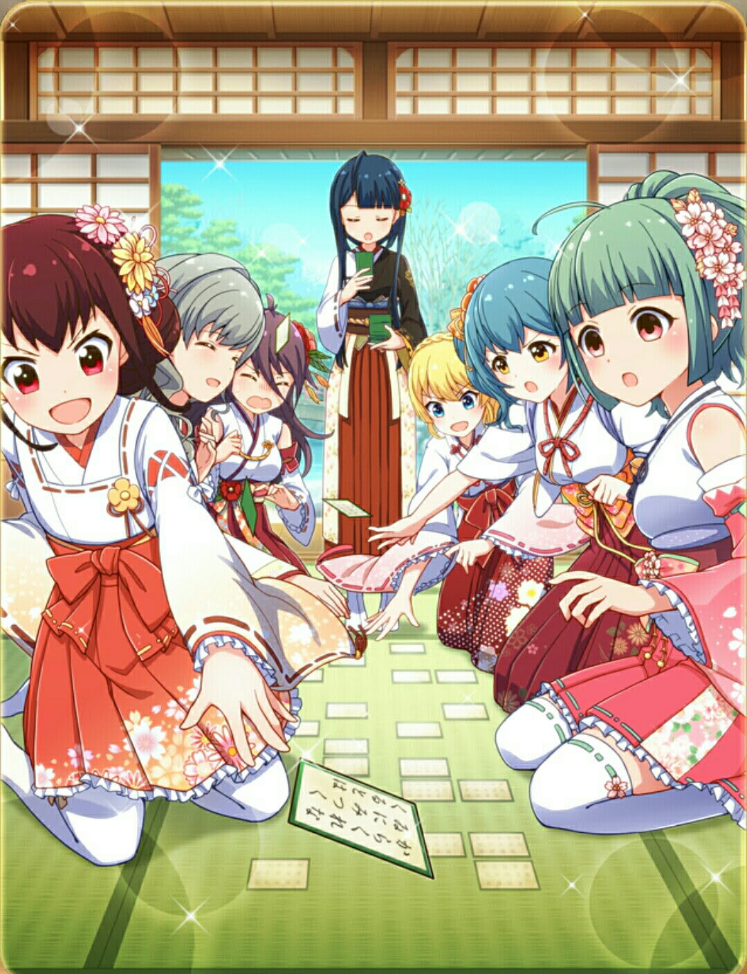 悠々と生きる 新春かるた大会 サドネちゃん