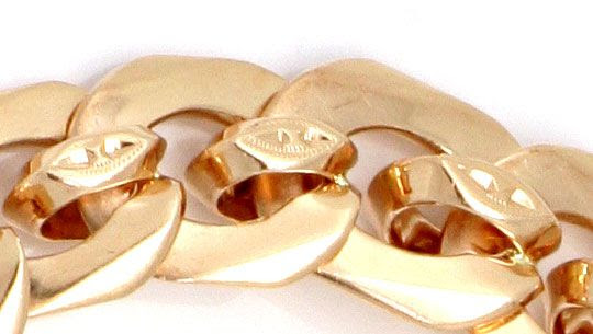 Original-Foto 2, ANTIKE MASSIVE UHRKETTE TASCHENUHRKETTE ROTGOLD VERLAUF