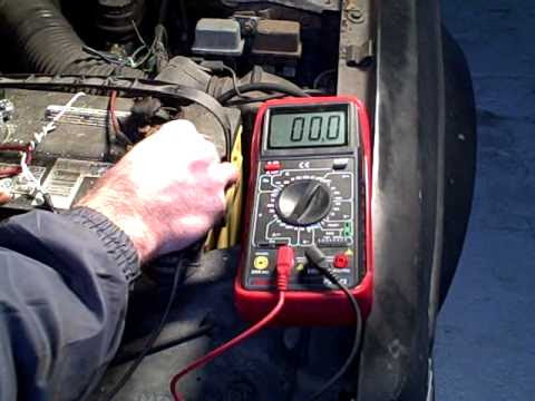 0 Measure The Standby Current Draw On A Car Batttery