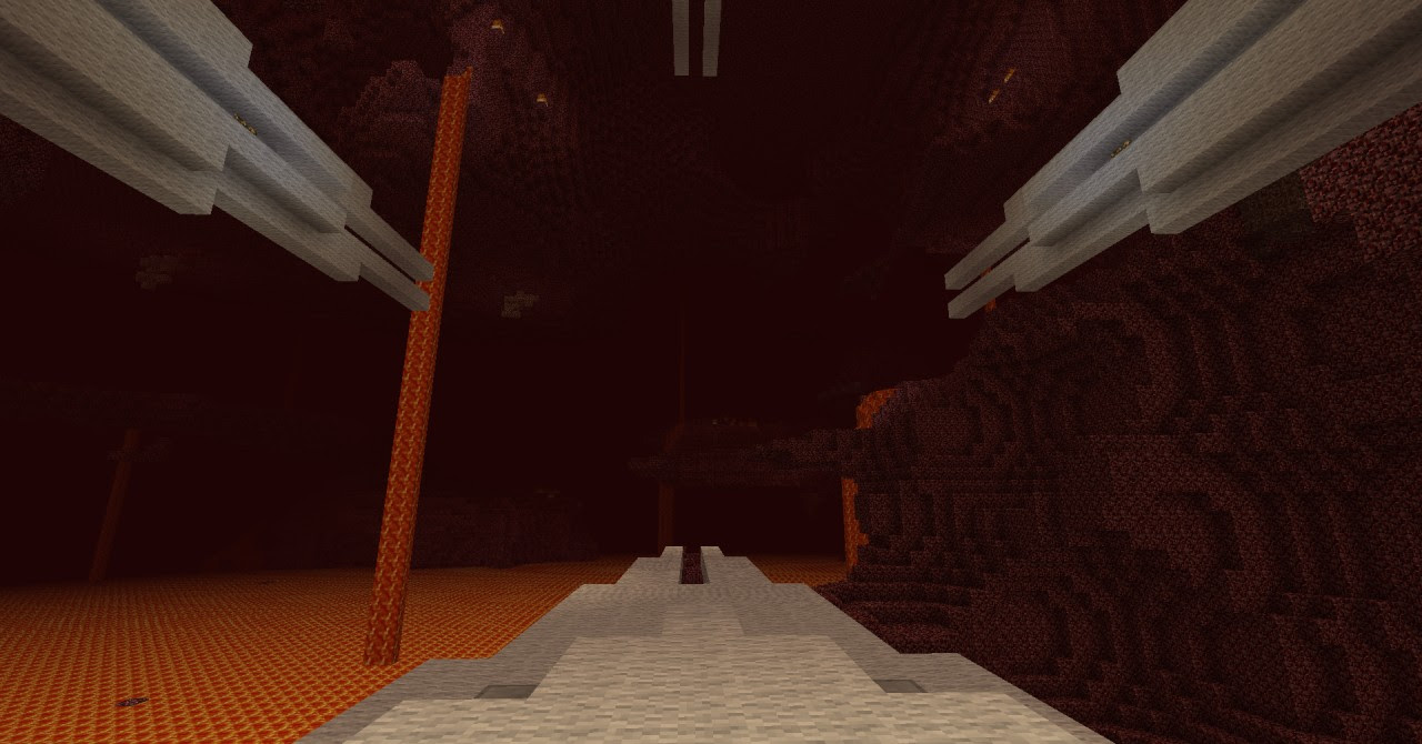 Nether Portal Sci-fi like [3-Portals] Minecraft Project