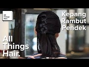 Best Tutorial Half French Braid Rambut Pendek Rambut Kepang, Video cara kepang rambut dutch braid viral!