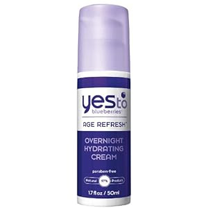 Yes To Blueberries Overnight Hydrating Cream, 1.7-Fluid Ounce