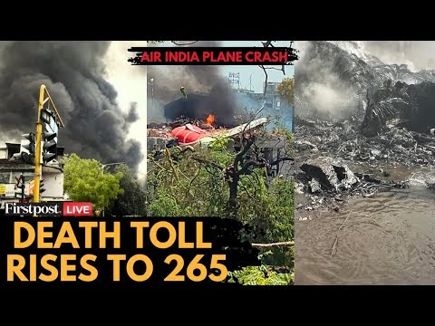 Air India Plane Crash LIVE: 241 Passengers Dead, 24 Killed on Ground, One Survivor | Palki Sharma