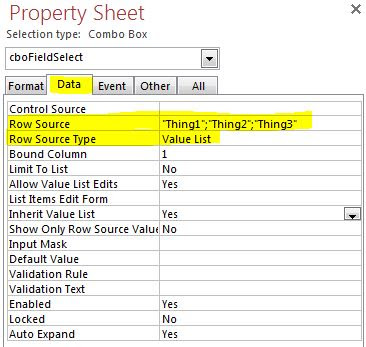 vba - Bind TextBox to ComboBox in Access - Stack Overflow