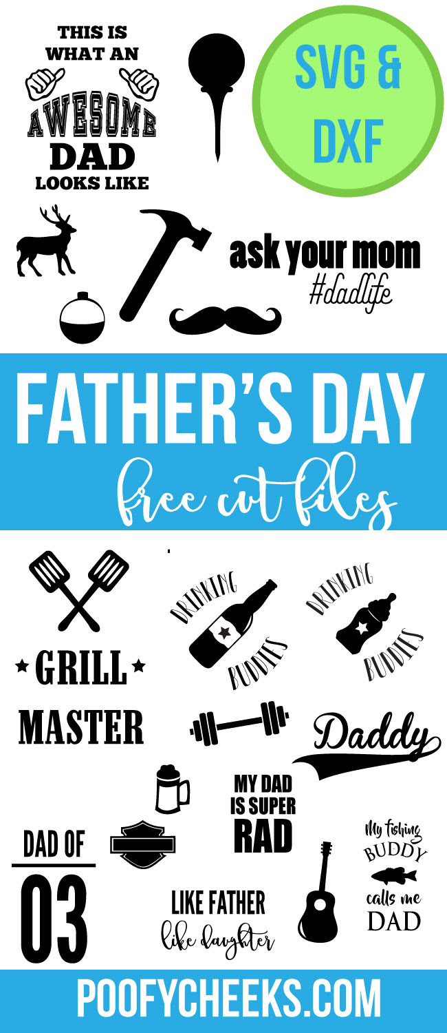 Download Father's Day Free Cut Files - SVG and DXF for Silhouette ...