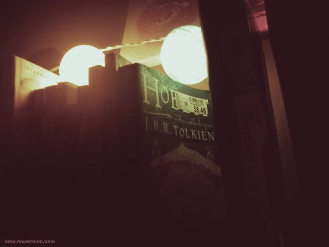 Book shelf The hobbit; HeyLadySpring