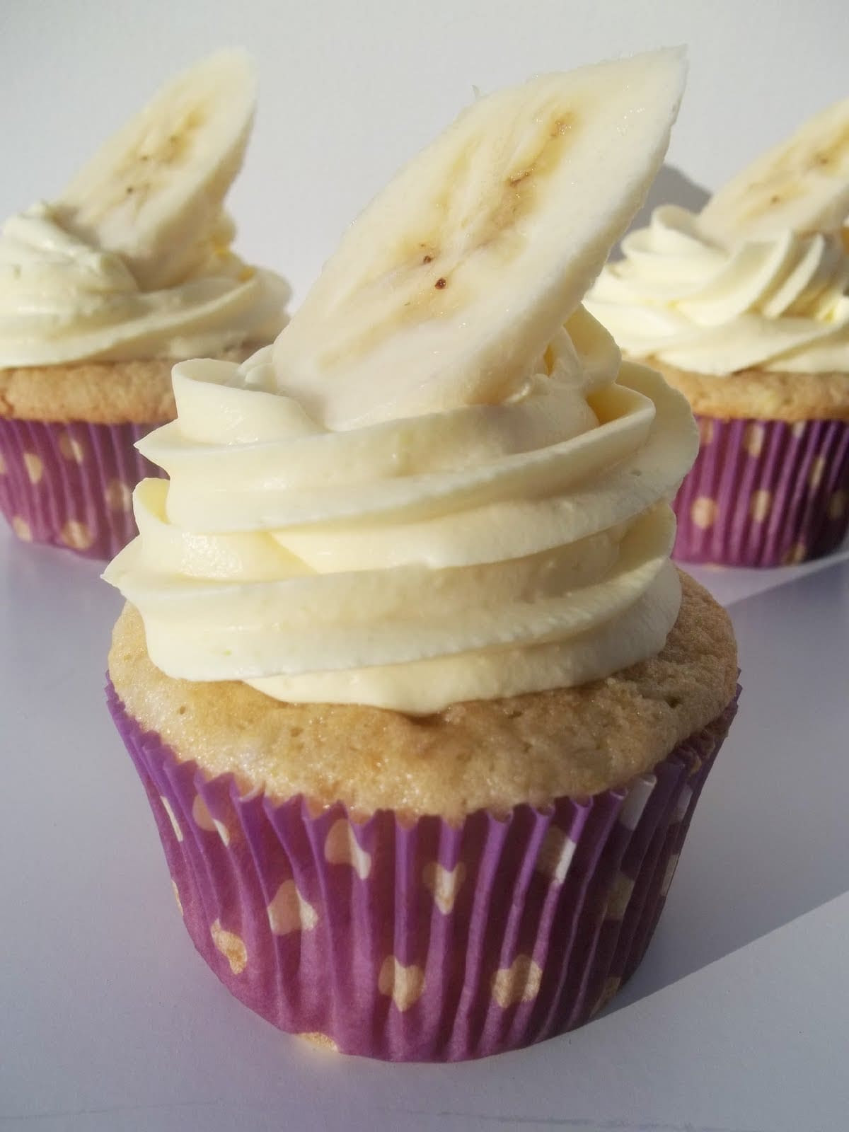 banana cupcakes