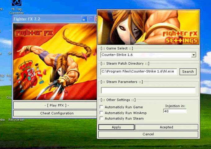 Download Fighter FX 7.2 Hack for CS 1.6 - 680 x 480 jpeg 72kB