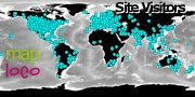 Locations of Site Visitors