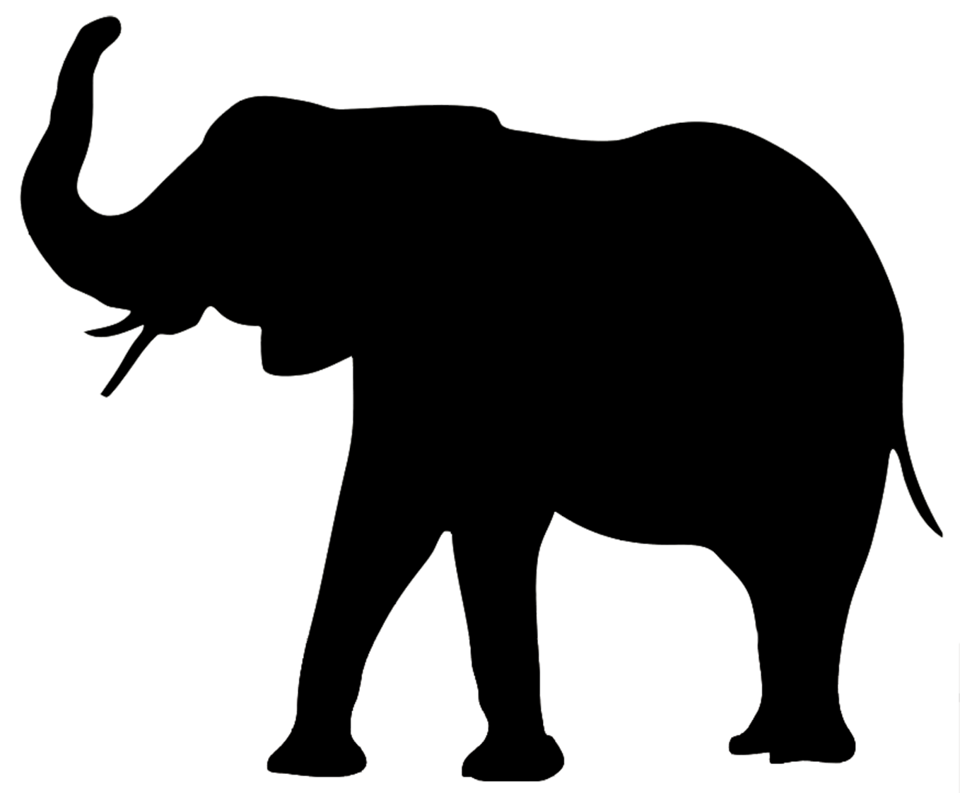 Free Free 153 Silhouette Clipart Baby Elephant Svg SVG PNG EPS DXF File