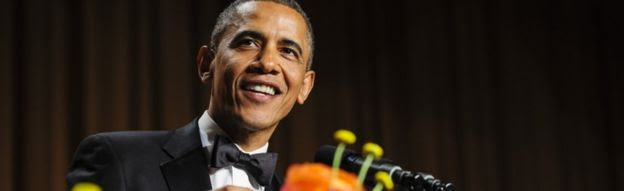 Barack Obama en la cena de 2013.