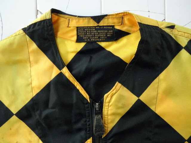1950年代 U S Air Force Type G 1 グランドクルージャケット ブラック オレンジ 東京 中目黒の古着屋 Cider サイダー です