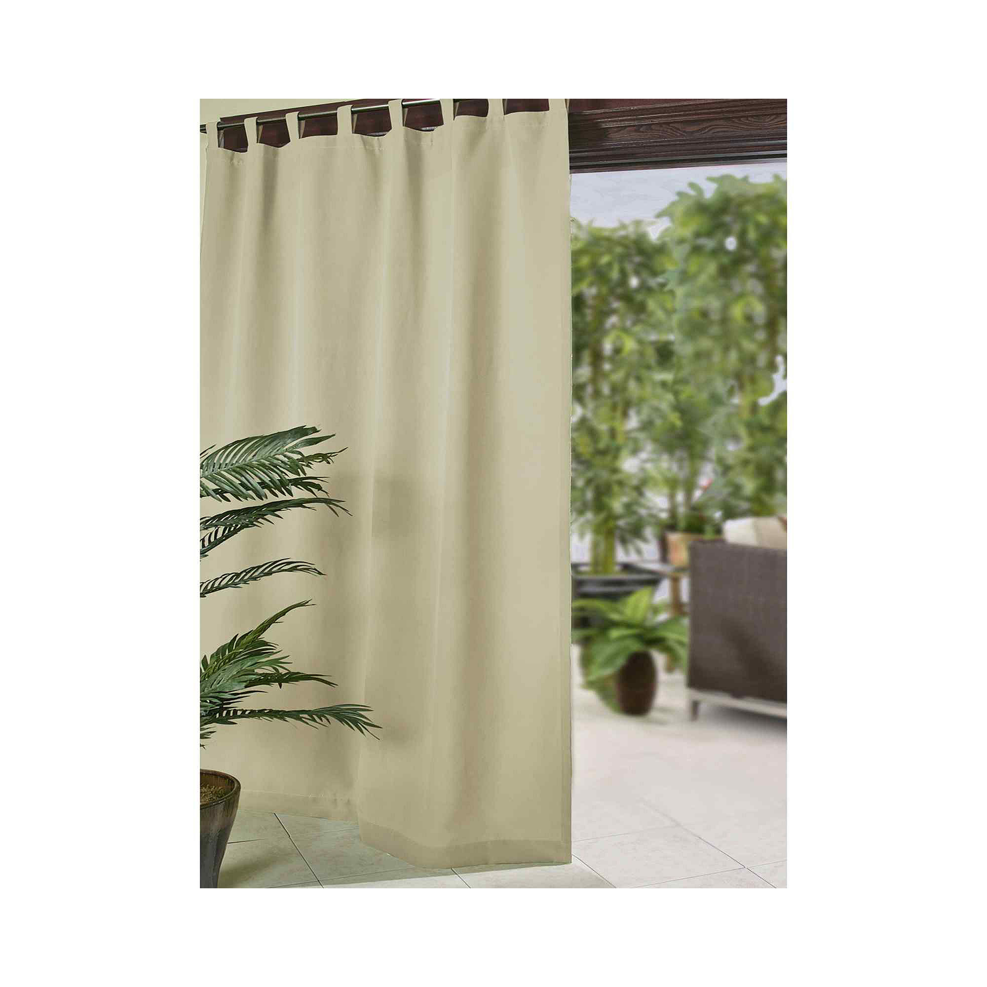 Matine Tab-Top Indoor/Outdoor Curtain Panel