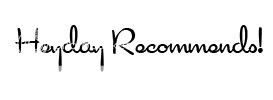 Heyday Recommends