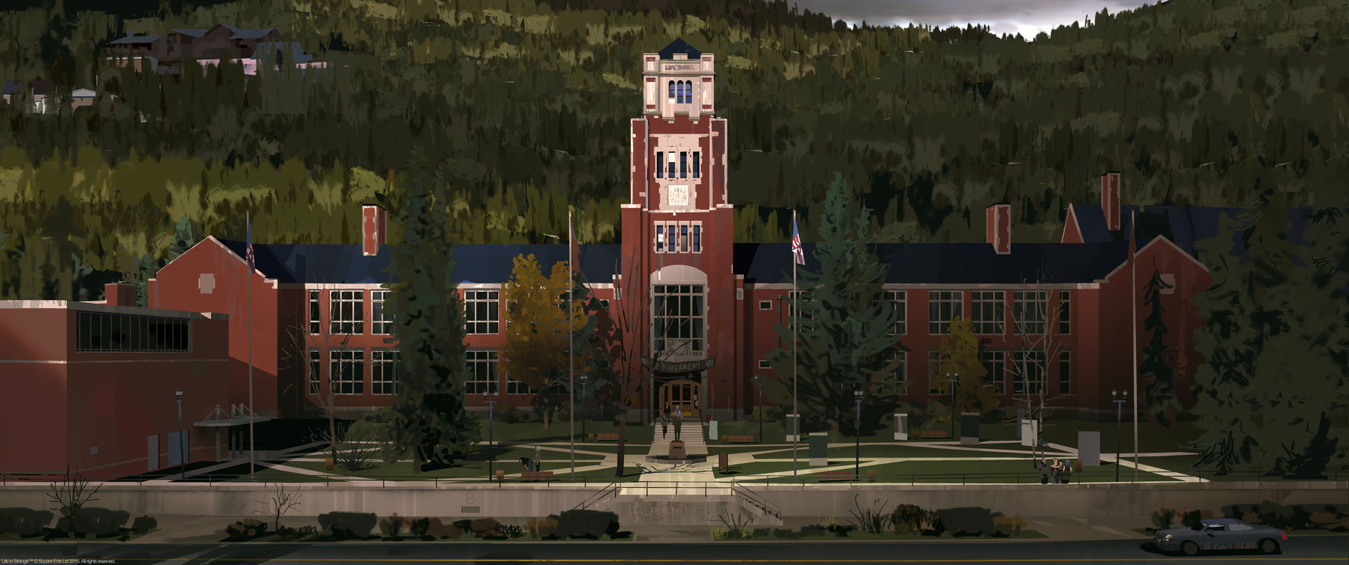 Life Is Strange Concept Art by Edouard Caplain  Concept 