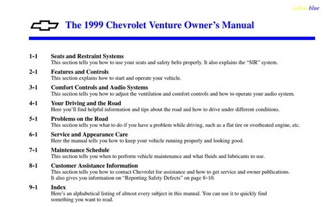 Download Kindle Editon chevy venture 1999 manual Read Ebook Online,Download Ebook free online,Epub and PDF Download free unlimited PDF