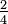 \tfrac{2}{4}