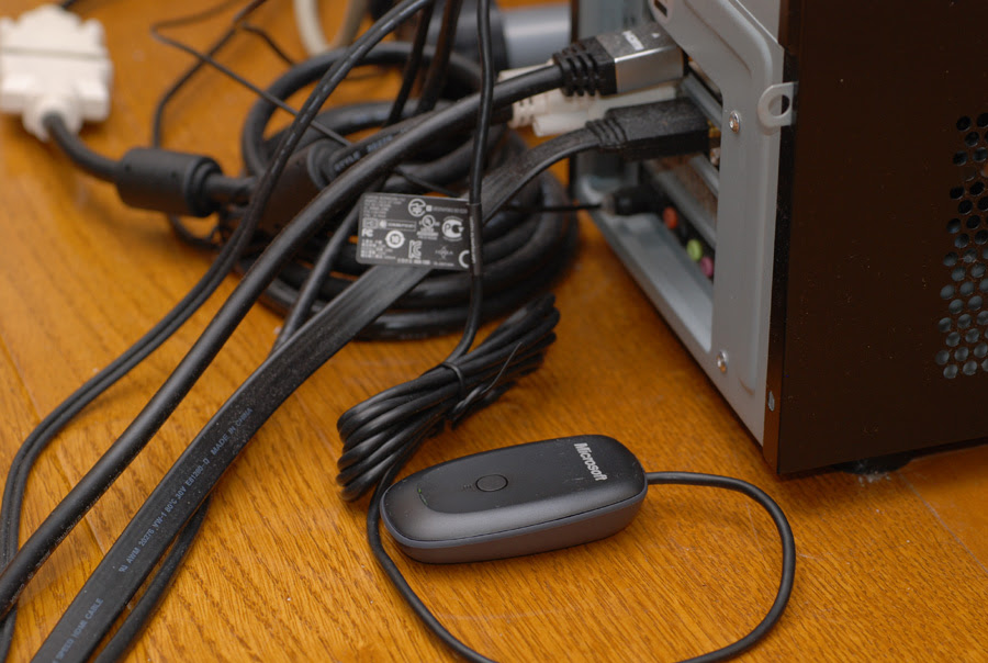 Microsoft オリジナル Xbox 360 ワイヤレス ゲーム アダプター Oem その2 各機器への紐付け 現代ガジェット研究所