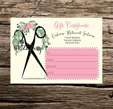 Find professionally designed hair salons gift certificates templates & designs created by vistaprint. gift certificate template 42 examples in pdf word in design format