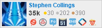 profile for Stephen Collings on Stack Exchange, a network of free, community-driven Q&A sites