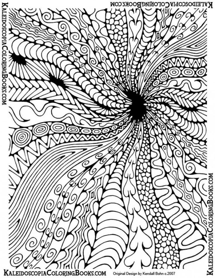 free abstract  coloring pages for adults download free
