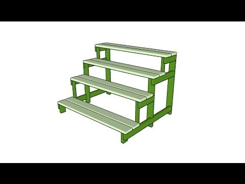 plans for outdoor plant stands