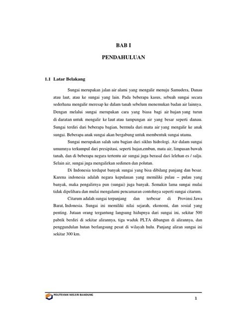 Makalah Pencemaran Sungai Citarum