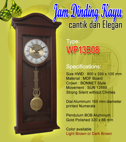 Jam Dinding Mahal dan Elegan