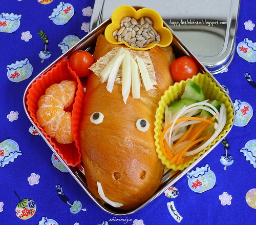 Year Of The Horse Chinese New Year Bento 2014~! by sherimiya ♥