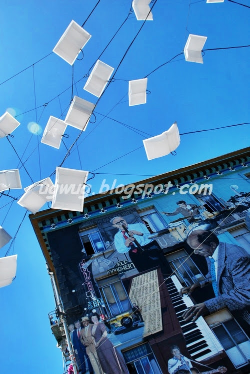 Books in the sky @ Broadway Street