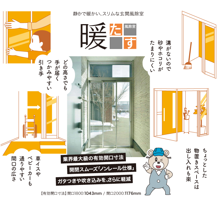 玄関風除室 サンライフ商会株式会社