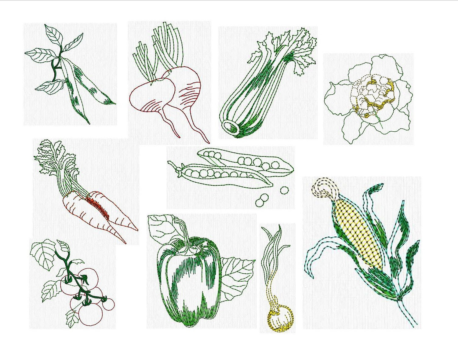 Instant Download Machine Embroidery Designs by JanettesDesigns