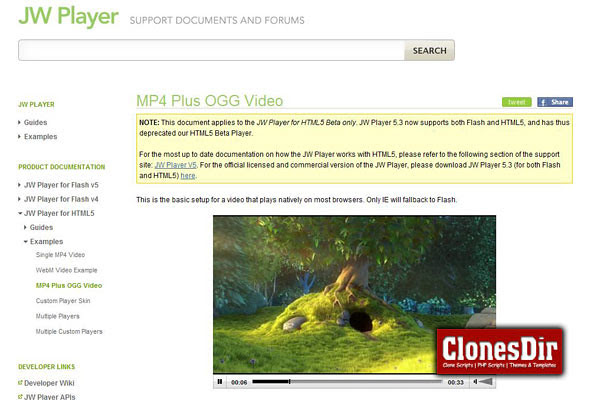 jwplayer, multimedia, Linux, Ubuntu, flash