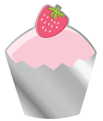  Fun4Walls Miroir incassable Cupcake (Import Grande Bretagne)