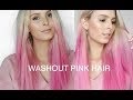 Wash Out Hair Color Spray / Black Coloured Hairspray Temporary Wash Out Dye Hair Spray ... - Two temporary ones that wash out with just one shampoo and a collection.