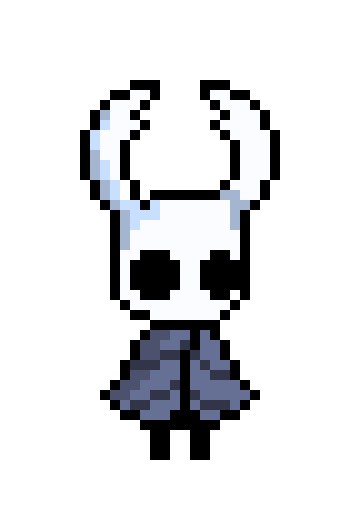 Hollow knight sprite - K.Vargas | Pixel Art Maker