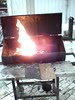 Firing up the grill