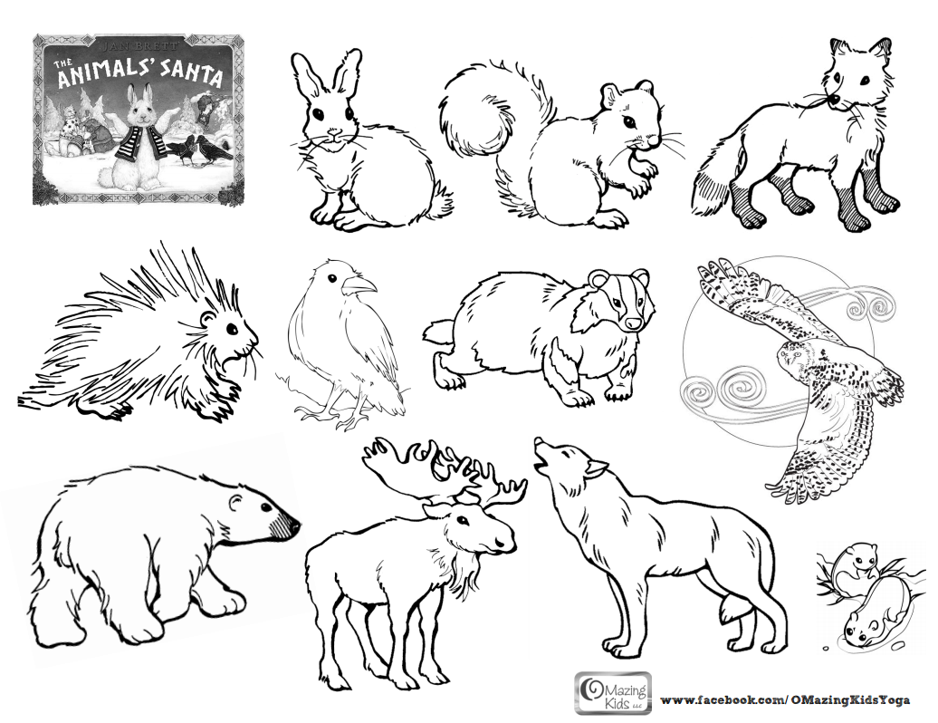 Download Woodland Creatures Coloring Pages - Coloring Home