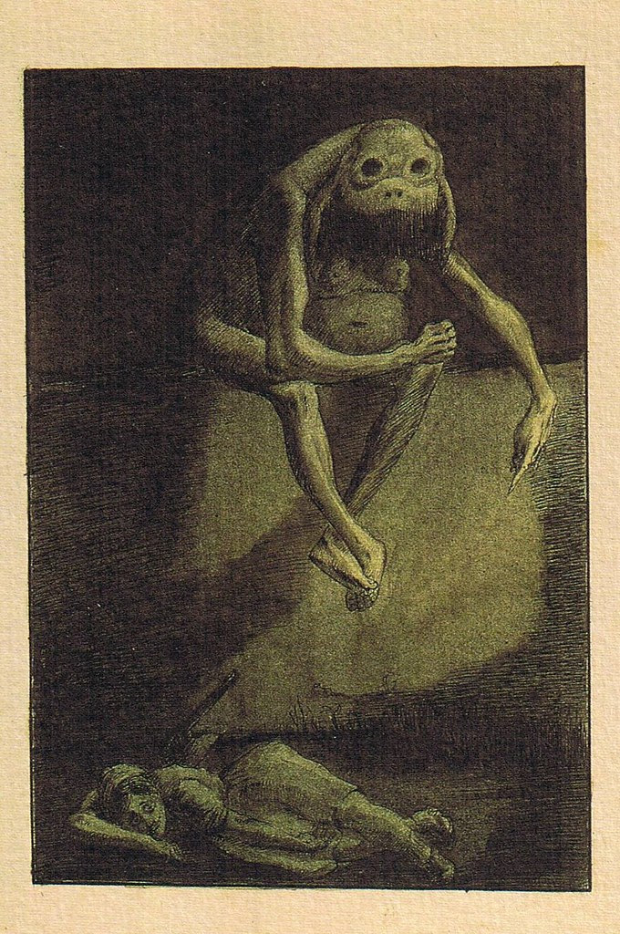 Alfred Kubin - Thou Shalt not Kill, 1900-01