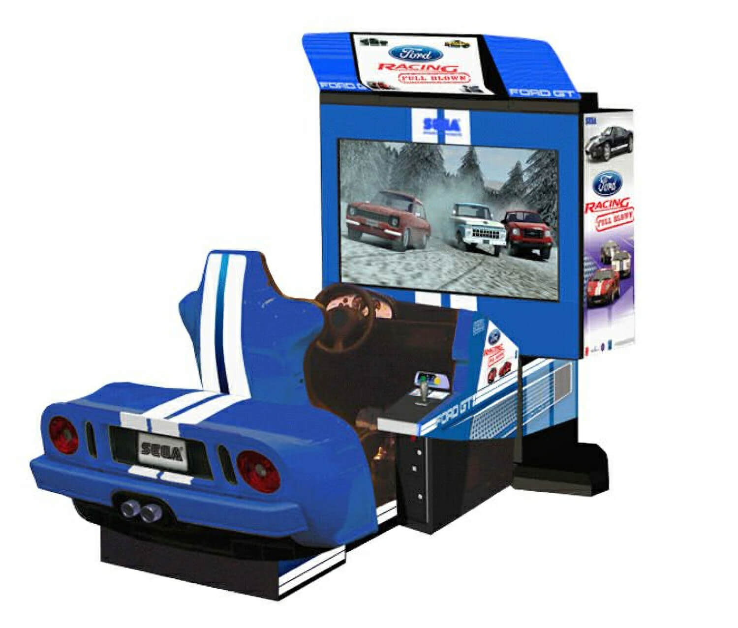 Sega Ford Racing: Full Blown Deluxe Arcade Machine ...