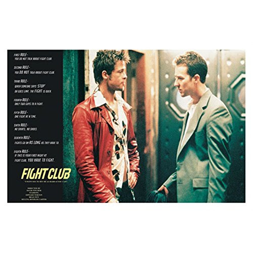 Fight Club - Rules of Fight Club 24x36 Standard Wall Art PosterFrom Fight Club