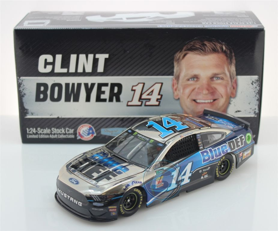 Clint Bowyer 2019 BlueDEF 1:24 Color Chrome Nascar Diecast