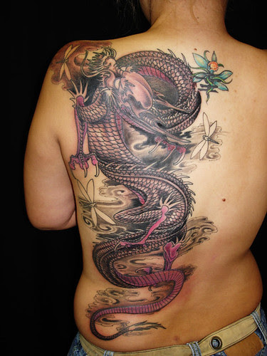 chinese dragons tattoo<br />