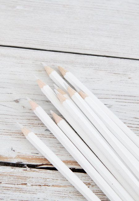 chalk pencils {via wit & whistle}
