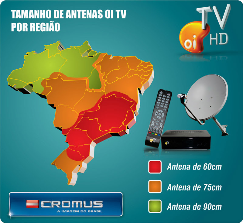 Decoder Oi TV HD Livre Bedin Sat