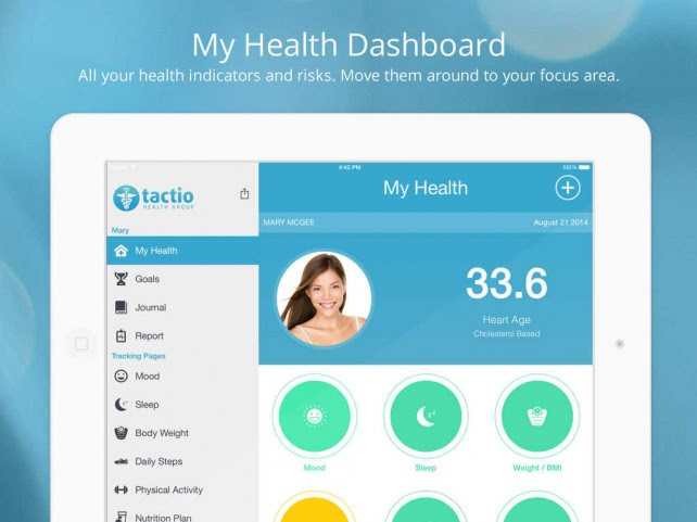 TactioHealth 6.0 offers new design plus new features and improvements
