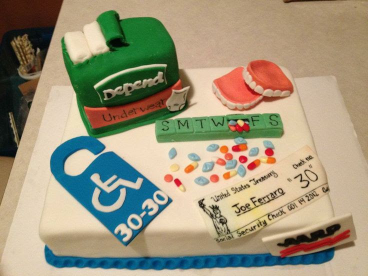 Retirement Cakes