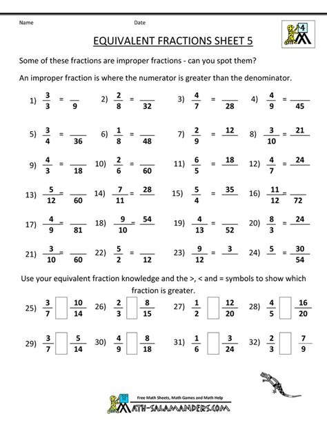 · understand what a mixed number is; pin on 4 6 grade math