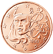 1 cent: face nacional